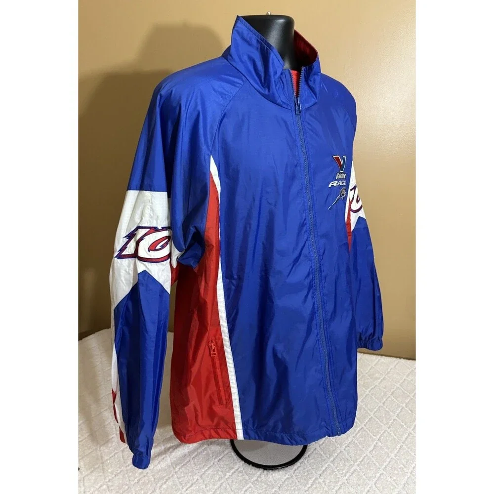Vintage Racing Champions Valvoline Racing NASCAR Embroidered Windbreaker Men XL